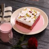ரோஸ் மில்க் கேக் (Rose Milk Cake)